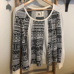 Anthropologie patchwork top